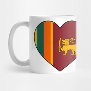 Heart - Sri Lanka Mug